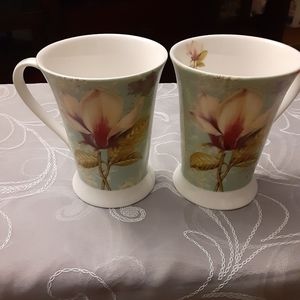 Set of 2 PIMPERNEL Coffee Mugs/Tea Cups